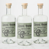Magick Potion Likeurfles Etiket (Flessen)