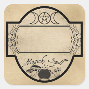 MAGICK SPELL ETIKET