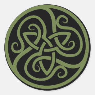 Magick - Triquetra Ronde Sticker