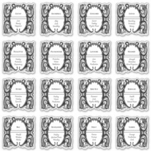  Magickal Kruiden Witchcraft Jar Labels