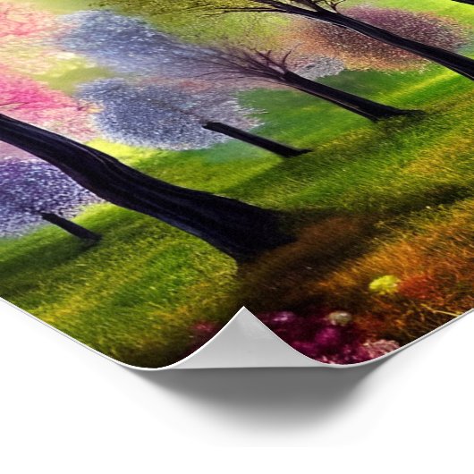 MAGICKE FOREST HERFST POSTER (Hoek)