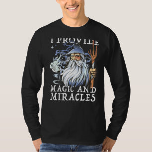 Magicus en getuige die ik vertoon en wonderen t-shirt