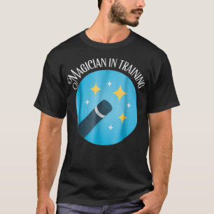 Magicus in opleiding voor Kind Magicien Newbie Mag T-shirt