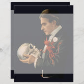  Magicus, Thurston Houdt een menselijke schedel va (Voorkant / Achterkant)