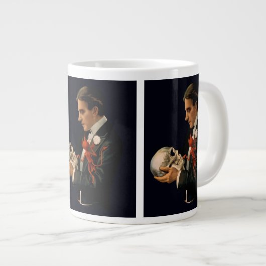 Magicus, Thurston Houdt een menselijke schedel va Jumbo Mok (Voorkant rechts)