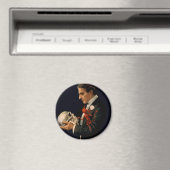  Magicus, Thurston Houdt een menselijke schedel va Magneet (Insitu (Vaatwasser))