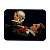  Magicus, Thurston Houdt een menselijke schedel va Magneet (Horizontaal)