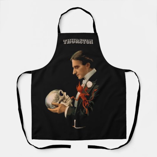 Magicus, Thurston Houdt een menselijke schedel va Schort (Voorkant)