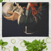  Magicus, Thurston Houdt een menselijke schedel va Theedoek (Gevouwen)