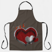 Magie cardiaque Brown grand tablier (Recto)