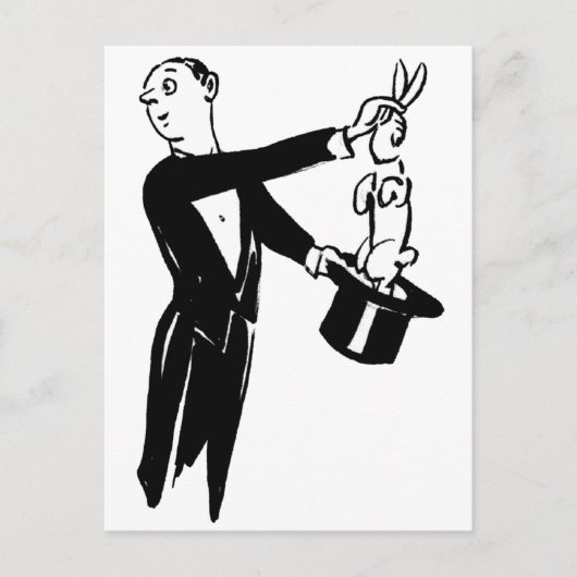 Magie - Carte postale (Devant)