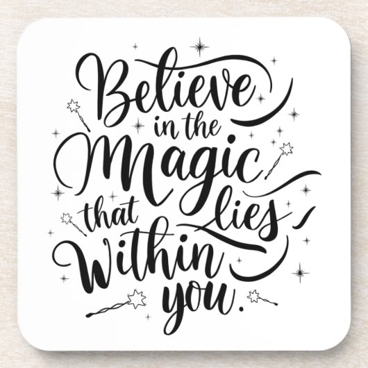 Magie dans le Dessous de verre (Devant)