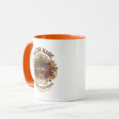 Magie d'automne Mug octobre - Chaud automne (Devant gauche)