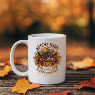 Magie d'automne Mug octobre - Chaud automne