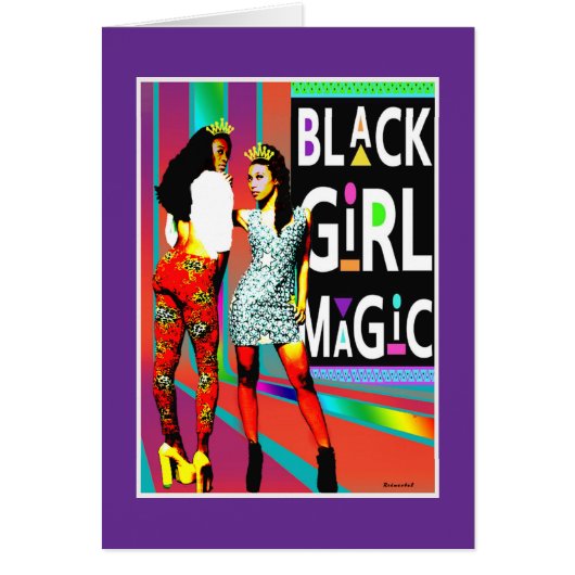Magie de fille noire  (Devant)
