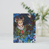 Magie de la carte postale de la nuit (Debout devant)