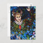 Magie de la carte postale de la nuit (Devant / Derrière)