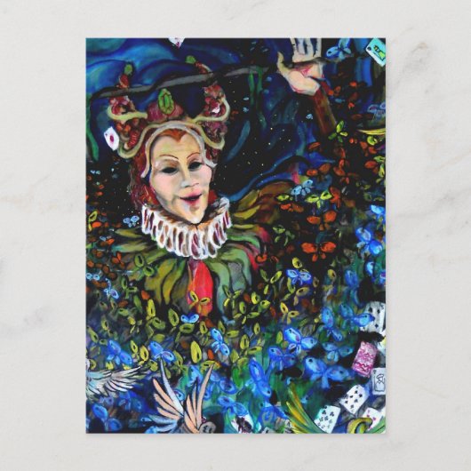 Magie de la carte postale de la nuit (Devant)