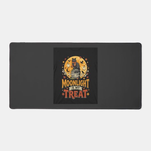 Magie de la Lune du Chat Noir Halloween (Recto)