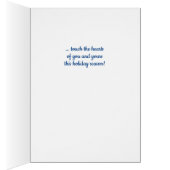 Magie de la saison Kissing Reindeer Noël (Intérieur (Droit))