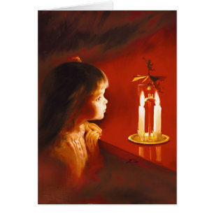 Magie de lueur d'une bougie