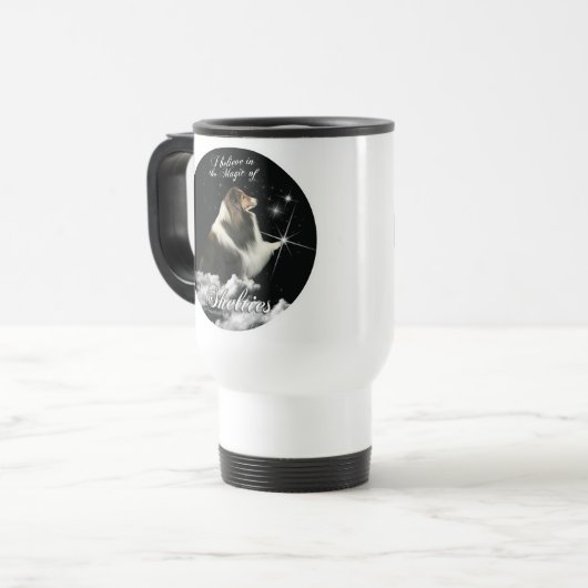 Magie de tasse de Shelties (Devant gauche)
