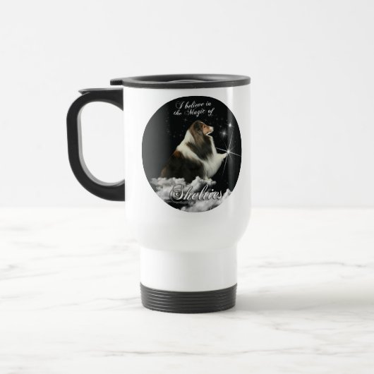 Magie de tasse de Shelties (Gauche)