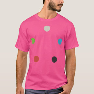 Magie De Verzamelkleuren (minimalistisch) Baseball T-shirt