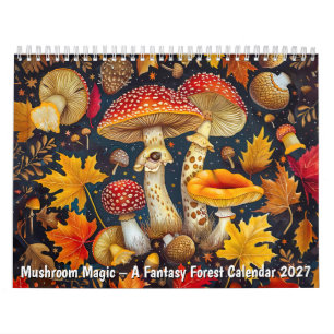 Magie des champignons – Un calendrier de forêt fan