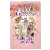Magie du calendrier 2021 des Unicornes (Protection)