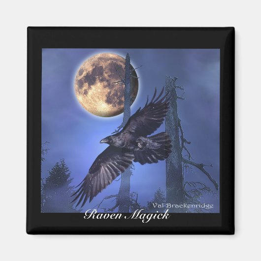 MAGIE DU CORBEAU Aimants (Devant)