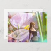 magie du jardin de fées Carte postale (Devant / Derrière)