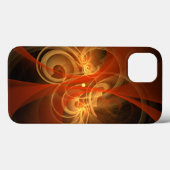 Magie du matin Art Abstrait iPhone 6 Coque (Verso (horizontal))