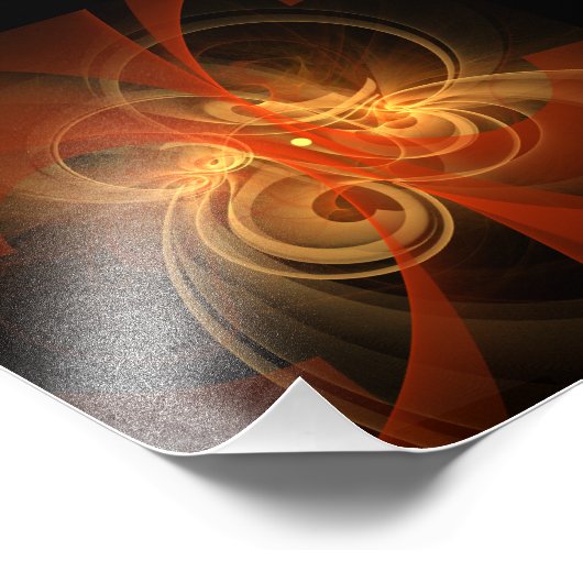 Magie du matin Impression photo d'art Abstrait (Coin)