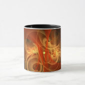 Magie du matin Mug de café Abstrait (Centre)