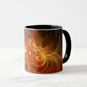 Magie du matin Mug de café Abstrait (Devant droit)