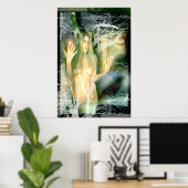 Magie in de Making door Gregory Gallo Poster (Thuiskantoor)