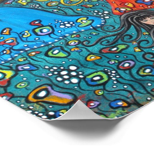 Magie in de wind poster (Hoek)