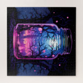 Magie in een pot - Spooky Forest Puzzle Legpuzzel (Horizontaal)