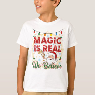 Magie is Echte Kerstman Kinderen T-shirt