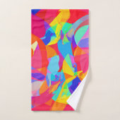 Magie Motif colorée vive (Serviette à main)