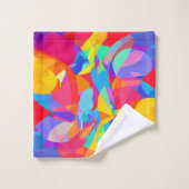Magie Motif colorée vive (Gant de toilette)