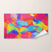 Magie Motif colorée vive (Serviette à main)