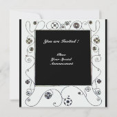 MAGIE VAN DE LENTE, helder paars zwart aqua blauw Kaart (Achterkant)