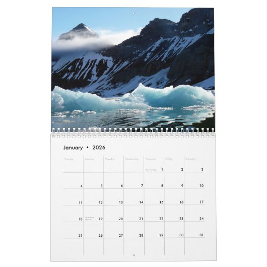 Magie van het Arctisch gebied Kalender (Jan 2026)