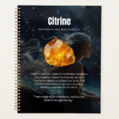 Magie van kristallen - Citrien Planner (Voorkant)