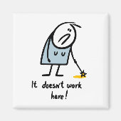 Magie werkt niet magneet (Voorkant)