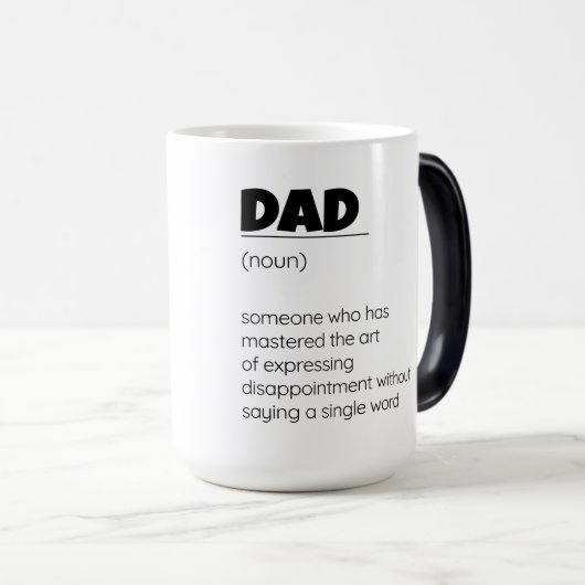 Magique #12 Mug de café Papa (Devant droit)