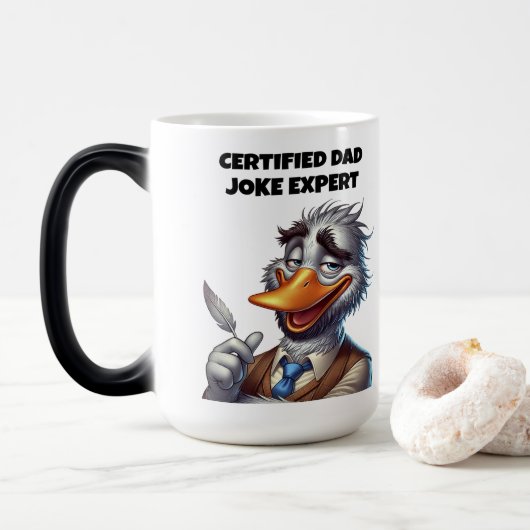 Magique #8  Mug de café Papa (Avec donut)