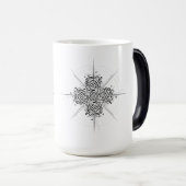 Magique Abstract Calligraphy Compass - Premium Ceramic Mug (Devant droit)
